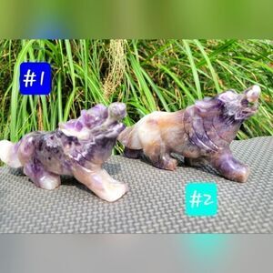 Dream Amethyst Wolf